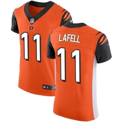 Nike Bengals #11 Brandon LaFell Orange Alternate Mens Stitched NFL Vapor Untouchable Elite Jersey