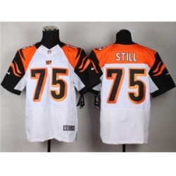 Nike Cincinnati Bengals 75 Devon Still white Elite NFL Jersey