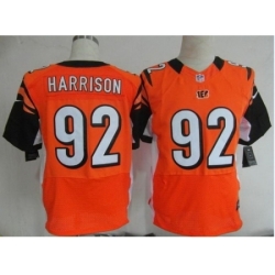 Nike Cincinnati Bengals 92 James Harrison Orange Elite NFL Jersey