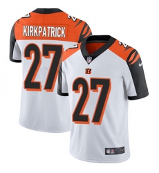 Nike Bengals #27 Dre Kirkpatrick White Youth Stitched NFL Vapor Untouchable Limited Jersey