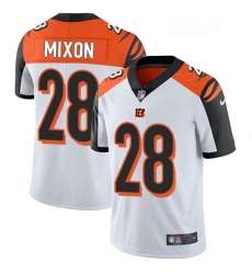 Youth Nike Cincinnati Bengals 28 Joe Mixon Vapor Untouchable Limited White NFL Jersey