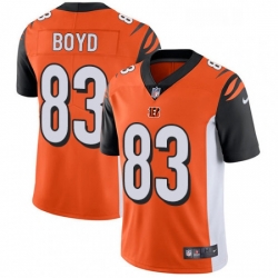 Youth Nike Cincinnati Bengals 83 Tyler Boyd Vapor Untouchable Limited Orange Alternate NFL Jersey