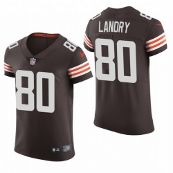 Cleveland Browns 80 Jarvis Landry Nike Men Brwon Team Color Men Stitched NFL 2020 Vapor Untouchable Elite Jersey