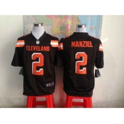 nike nfl jerseys cleveland browns 2 manziel brown[game][new style]