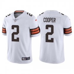 Youth Cleveland Browns 2 Amari Cooper Brown Vapor Untouchable Limited Stitched Jersey