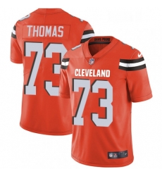 Youth Nike Cleveland Browns 73 Joe Thomas Elite Orange Alternate NFL Jersey