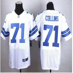 New Dallas Cowboys #71 La'el Collins White Men Stitched NFL Elite Jersey