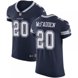 Nike Cowboys #20 Darren McFadden Navy Blue Team Color Mens Stitched NFL Vapor Untouchable Elite Jersey