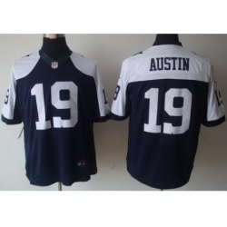 Nike Dallas Cowboys 19 Miles Austin Blue LIMITED Thankgivings NFL Jersey