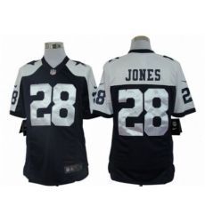 Nike Dallas Cowboys 28 Felix Jones Blue Limited Thankgivings NFL Jersey