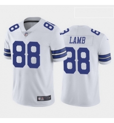 men ceedee lamb dallas cowboys white vapor limited jersey 