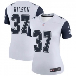 Nike Donovan Wilson Dallas Cowboys Legend White Color Rush Jersey Women