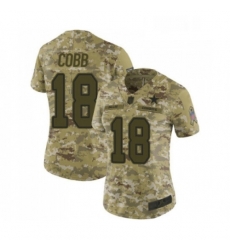 Womens Dallas Cowboys 18 Randall Cobb Limited Camo 2018 Salute to Service Football Jersey