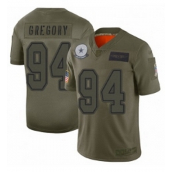 Womens Dallas Cowboys 94 Randy Gregory Limited Camo 2019 Salute to Service Football Jersey