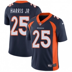 Men Nike Denver Broncos 25 Chris Harris Jr Navy Blue Alternate Vapor Untouchable Limited Player NFL Jersey