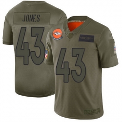 Nike Broncos 43 Joe Jones Camo Men Stitched NFL Limited 2019 Salute To Service Jersey