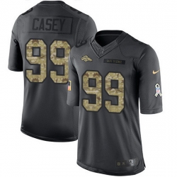 Nike Broncos 99 Jurrell Casey Black Men Stitched NFL Limited 2016 Salute to Service Jersey