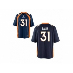 Nike Denver Broncos 31 Aqib Talib blue Limited NFL Jersey