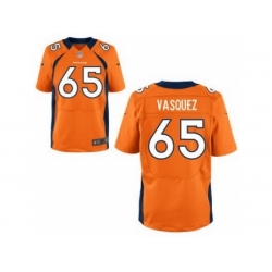 Nike Denver Broncos 65 Louis vasquez Orange Game NFL Jersey