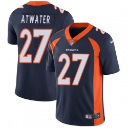 Nike Broncos #27 Steve Atwater Blue Alternate Youth Stitched NFL Vapor Untouchable Limited Jersey