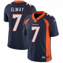 Youth Nike Denver Broncos 7 John Elway Elite Navy Blue Alternate NFL Jersey