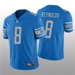 Men Detroit Lions 8 Josh Reynolds Blue Vapor Untouchable Limited Stitched Jersey