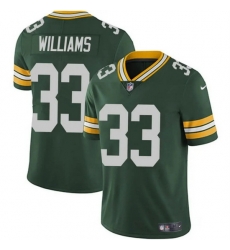 Men Green Bay Packers 33 Evan Williams Green Vapor Untouchable Limited Stitched Jersey