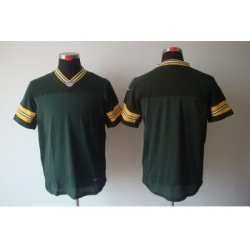 Nike Green Bay Packers Blank Green Elite NFL Jersey