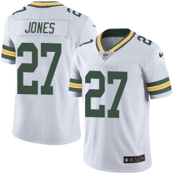 Nike Packers #27 Josh Jones White Mens Stitched NFL Vapor Untouchable Limited Jersey