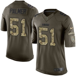 Nike Packers #51 Nate Palmer Green Mens Stitched NFL Limited Salute To Service Jersey