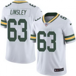 Nike Packers #63 Corey Linsley White Mens Stitched NFL Vapor Untouchable Limited Jersey