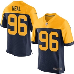 Nike Packers #96 Mike Neal Navy Blue Alternate Mens Stitched NFL New Elite Jersey