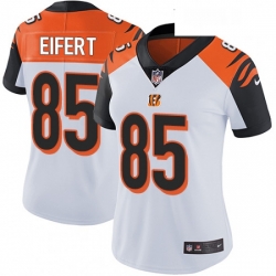 Womens Nike Cincinnati Bengals 85 Tyler Eifert Elite White NFL Jersey