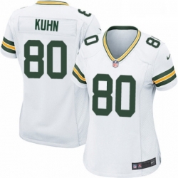 Womens Nike Green Bay Packers 80 Jimmy Graham Game White NFL Jersey