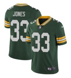 Youth Green Bay Packers 33 Aaron Jones Green Vapor Untouchable Stitched Jersey 