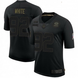 Youth Nike Green Bay Packers 92 Reggie White 2020 Black Vapor Limited Jersey