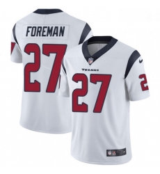 Men Nike Houston Texans 27 DOnta Foreman Limited White Vapor Untouchable NFL Jersey