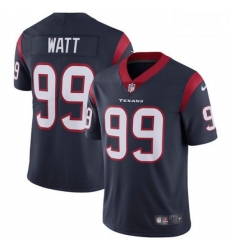 Men Nike Houston Texans 99 JJ Watt Limited Navy Blue Team Color Vapor Untouchable NFL Jersey