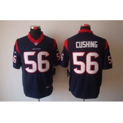 Nike Houston Texans 56 Brian Cushing Blue LIMITED NFL Jersey