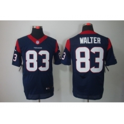 Nike Houston Texans 83 Kevin Walter Blue Elite NFL Jersey