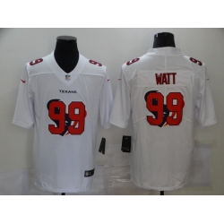 Nike Houston Texans 99 J J  Watt White Shadow Logo Limited Jersey