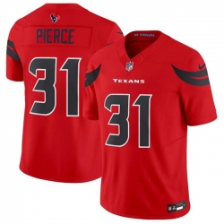 Youth Houston Texans 31 Dameon Pierce Red 2024 Alternate F U S E Vapor Stitched Football Jersey