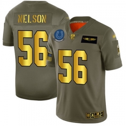 Colts 56 Quenton Nelson Camo Gold Men Stitched Football Limited 2019 Salute To Service Jersey