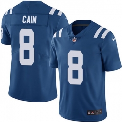 Men Nike Deon Cain Indianapolis Colts Limited Royal Team Color Vapor Untouchable Jersey