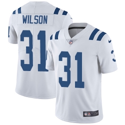 Nike Colts #31 Quincy Wilson White Mens Stitched NFL Vapor Untouchable Limited Jersey