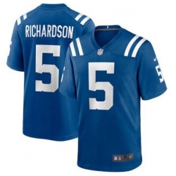 Nike Indianapolis Colts Anthony Richardson #5 Blue Vapor Untouchable Limited Stitched NFL Jersey