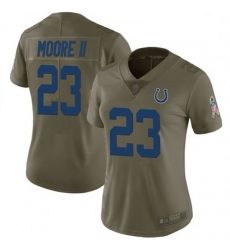 Women Indianapolis Colts Kenny Moore II Limited Salute To Service Jersey