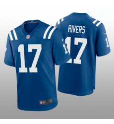 Youth Nike Indianapolis Colts 17 Philip Rivers Blue Vapor Limited Stitched NFL Jersey