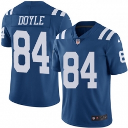 Youth Nike Indianapolis Colts 84 Jack Doyle Limited Royal Blue Rush Vapor Untouchable NFL Jersey