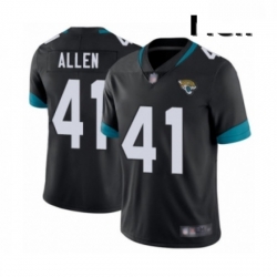 Men Jacksonville Jaguars 41 Josh Allen Black Team Color Vapor Untouchable Limited Player Football Jersey